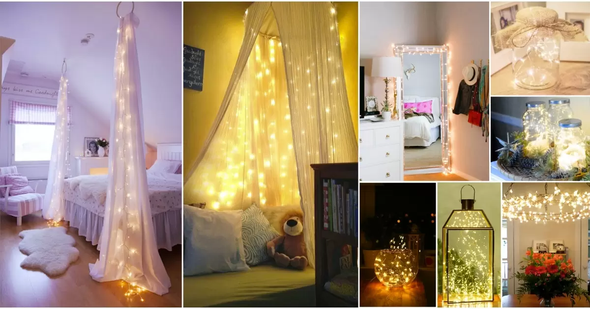 10 Ways to Use Fairy Lights Around Your Home