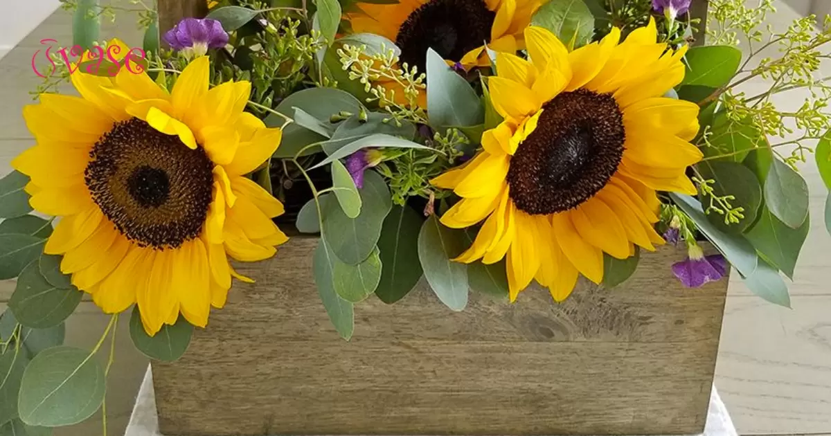 Easy Way Arrange Sunflower