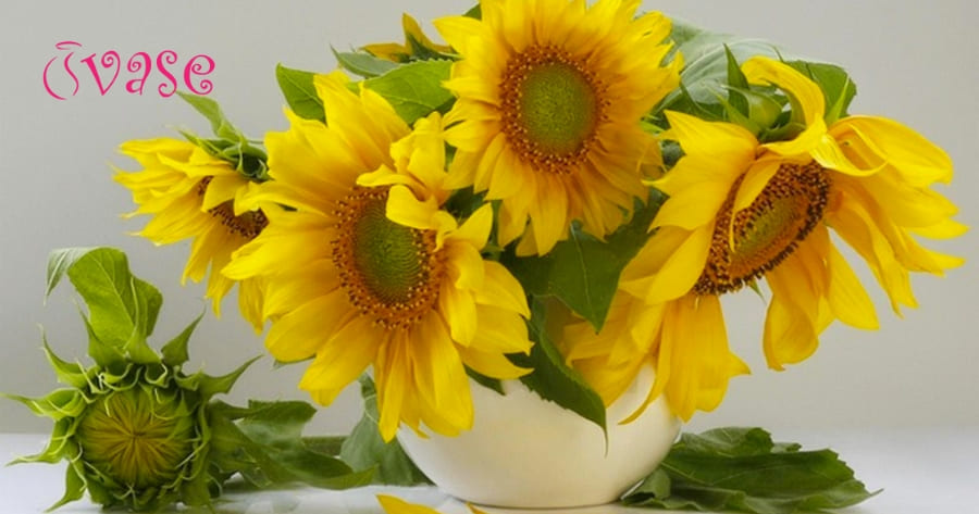 How To Arrange Sunflowers In A Vase